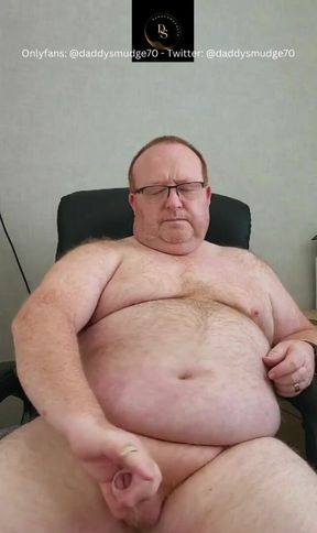 Wanks at Work and Cums Big Load