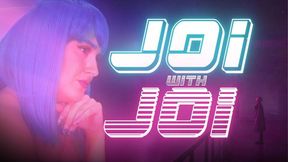 JOI with JOI - Sophia Truee becomes your seductive AI girlfriend in this Blade Runner-inspired neon JOI, conditioning you to stroke and cum like a cyberpunk slave