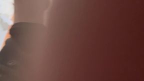 le rebientan el ano a rubia culona, y traga semen