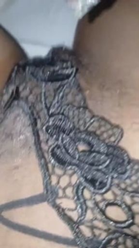 ⭐ Sexy  Panties Shifted aside, Baby Sitter Asked Me to  Cum Inside Pussy🌹