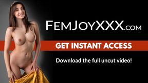 Redhead Piper Fawn teases with big tits and pussy