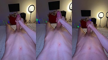 Alone Twink Teases Balls Until Overload Hits
