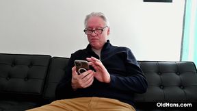 I don't Mind Fucking Old Guys! Samantha Sparkle at OldHans