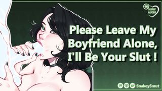 Please Exit Mine Boyfriend Alone, MEll Be Your Girl! [Audio Porn] [Utilize All Mine Holes]