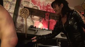 PAIN FOR THE DUNGEON SLAVE (mp4) PART 2