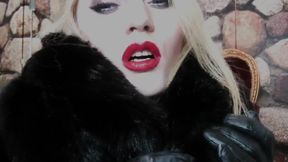 Fur and Nylon Stockings