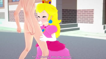 Princess Peach having sex | Super Mario Bros | Part 2 on red