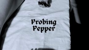 Probing Pepper Dagger's Tight Asshole