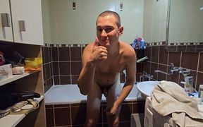Sexy Guy Showering and Shaving for You - Intimate Solo Moment