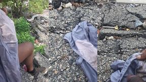 on the waterfront smelling wife dirty panty