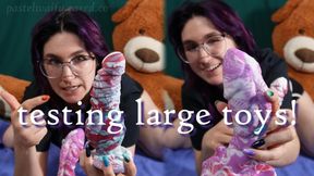 testing my limits on my largest toys!