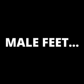 Male feet