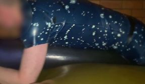 humping waterbed tube in latex