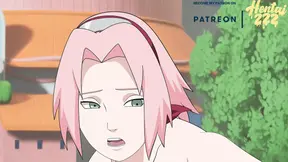 SASUKE FUCKING SAKURA DOGGYSTYLE (HENTAI)