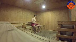 sauna and shower