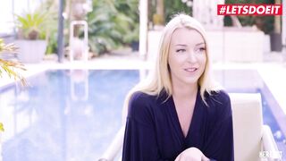 HerLimit - Amaris Kinky Ukrainian Blonde Fucked in Ass and Pussy by Big Cock - LETSDOEIT