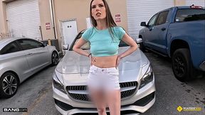 Roadside XXX - Kae Alexis Sucks Off A Rough Mechanic In The Garage