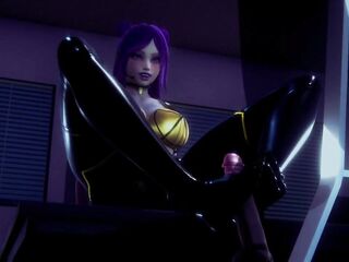 [LEAGUE OF LEGENDS] KDA Kai&#039;Sa plays with her fans (CG PORN 60 FPS)