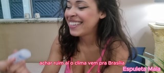 Hot Brazilian Brunette With Perfect Natural Body Masturbating Live - Leaked