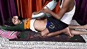 Horny Young College Couple Fucking In Indian Style