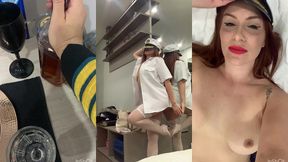 navy capitain masturbation distance control