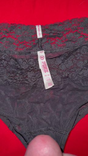 Cum on wife's panties 25