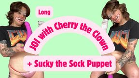 JOI with Cherry the Clown and Sucky the Sock Puppet