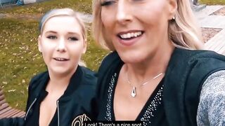 Lesbo blind date with MILF and 19 year old Lena Nitro