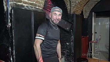 HOT SPASNIH BOY USED RAW IN BACKROOM CLUB BAREBACK