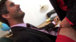 Asses for Matures Scene-3_sexy Blonde MILF with Huge Tits Fucking Hard in the Office