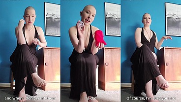 Locktober - Lock Yourself in Chastity for Eryn Rose - with Subtitles