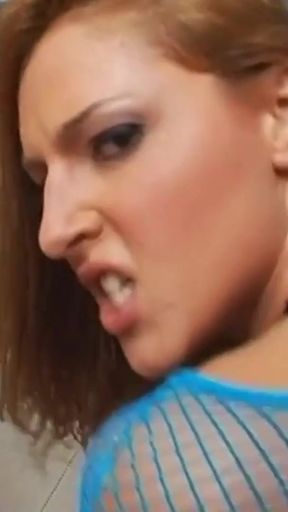 Blonde Cowgirl Lauren Phoenix Milks Lexington Steele BBC!   Clip 1