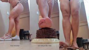 barefeet crushing
