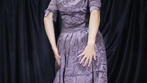 Busty Ass Wife Again Tries All New Satin Clothes