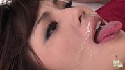 She was surrounded by a lot of different men who liked being fucked by this bitch with her natural tits.