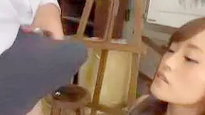 Asian Artist Passionate Encounter with his Mistress Juicy Pussy