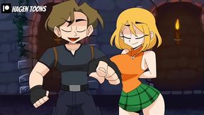 La propuesta de Ashley aveces los hombres no captamos indirectas /resident evil 4 parodia  espa&ntilde_ol