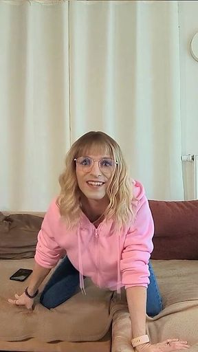 Lick up Every Drop of Pre-cum! Only Then Can You Cum on My Jeans Ass! JOI CEI German