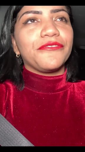 Cum-filled Ass in the Car! Wife Takes It Raw and Husband Fucks Her Cum-loaded Hole!