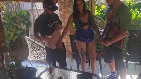 summer time fun fuck my wife and make her orgasm and fill her pussy with cum