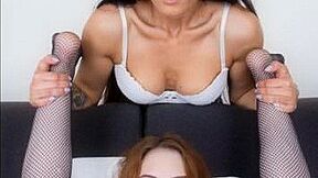 Lesbian Anal Fisting!