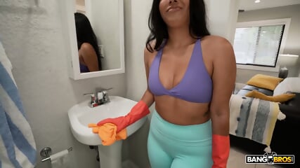 Interracial maid
