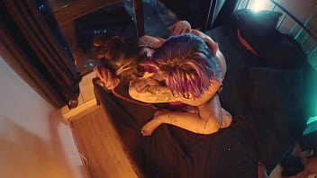Gabe and Russah dominate at wild orgy after party