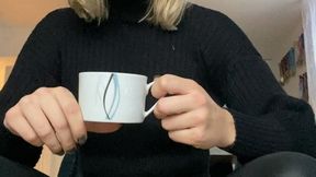 You're gonna drink that cup of spit!
