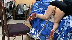 Provocative outfit leads to anal intimacy