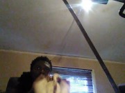 DBlue095 Fucking A Fake Pussy To Twerk Videos