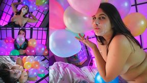 Helium balloons and bubblegum turns me on - Bunny Looner