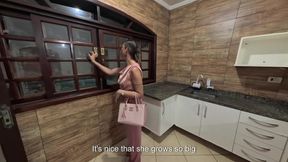 Broker has sex with a client to close a sale.