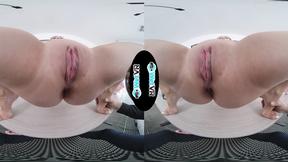 ”Huge tit Skylar Vox rides a meat in POV (VR porn)”