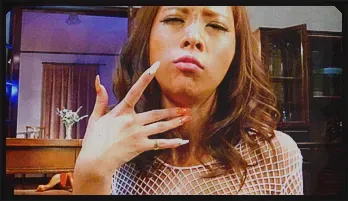 Ema Kisaki gets two tools to take in mouth